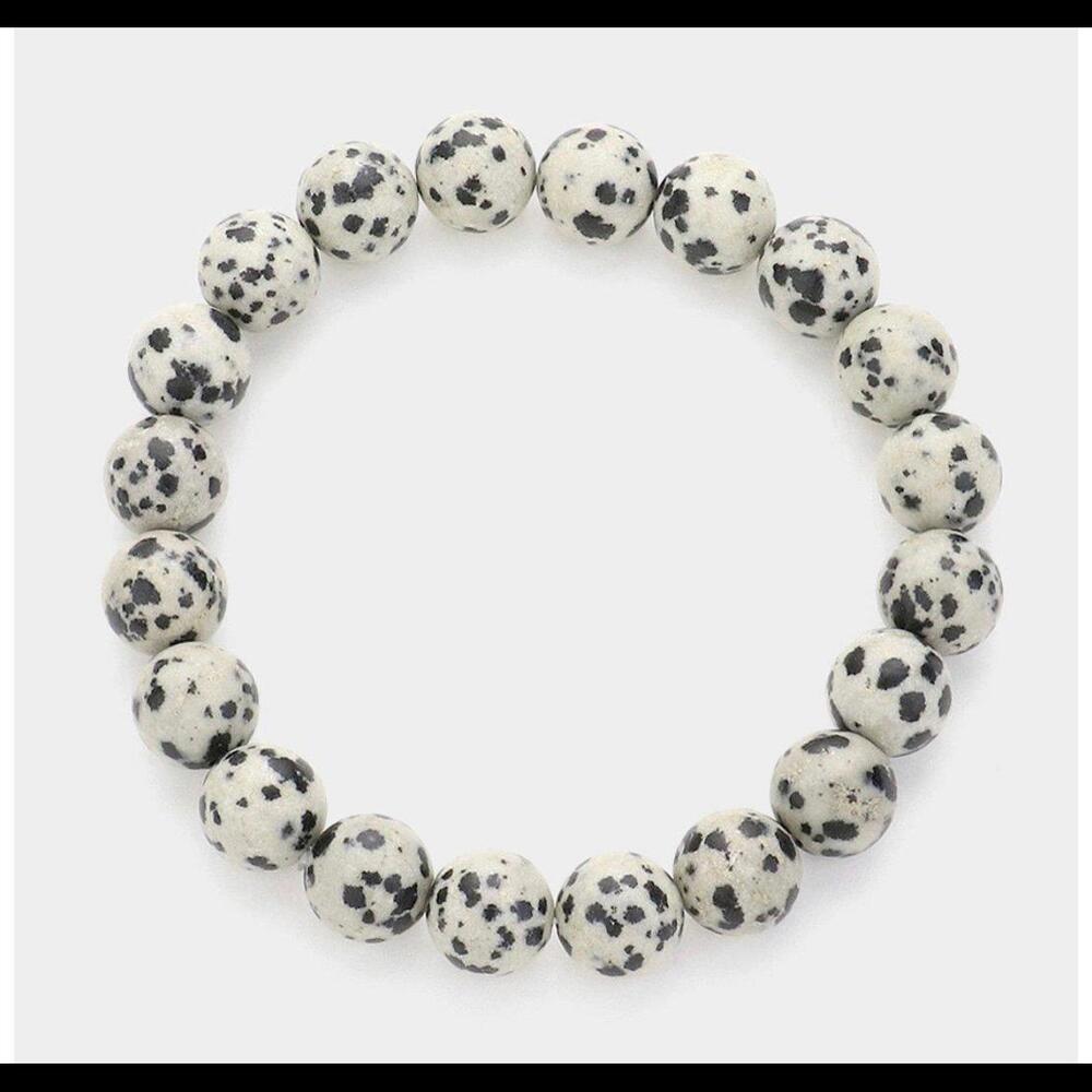 Natural Stone‎ Beaded Stretch Bracelet